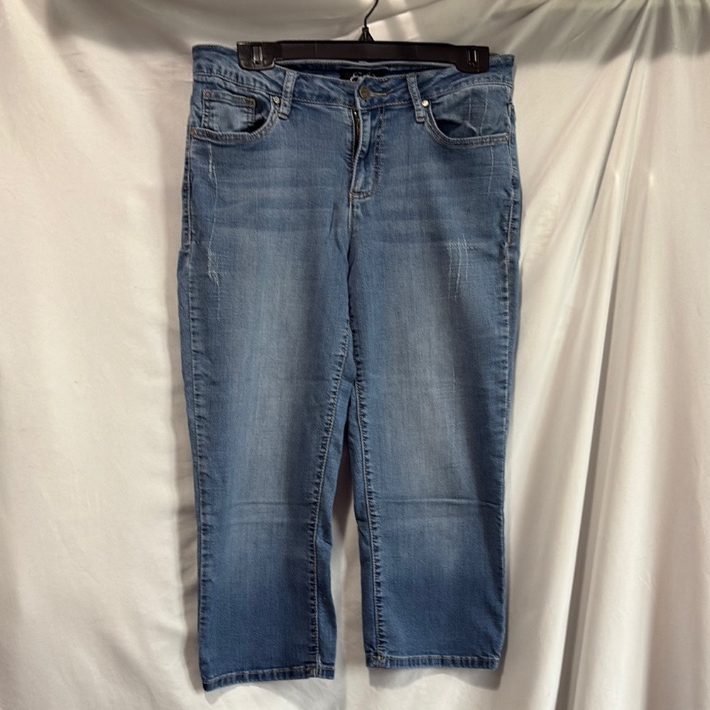 Earl Jeans Women's Cropped Denim Jeans MM286